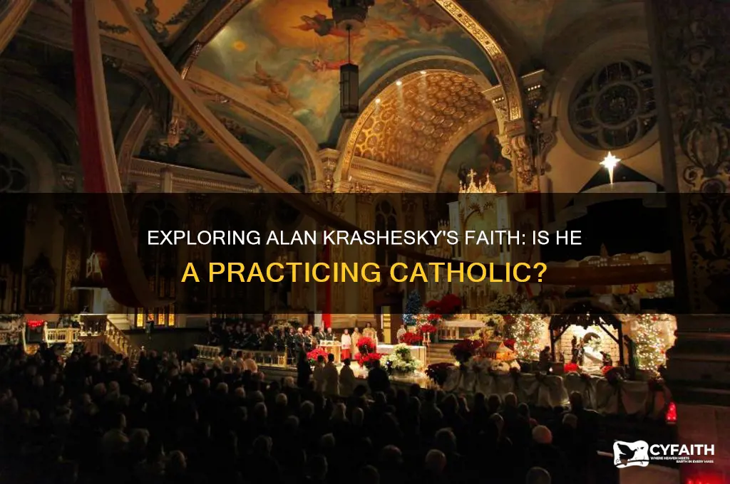 is alan krashesky catholic