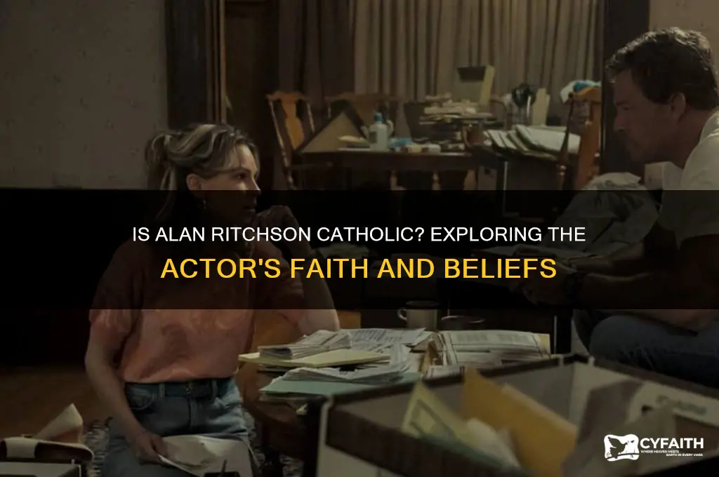 is alan ritchson catholic