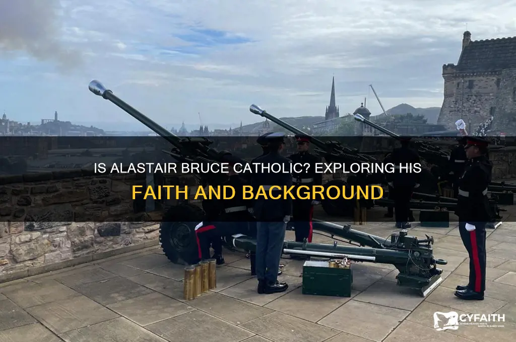 is alastair bruce catholic