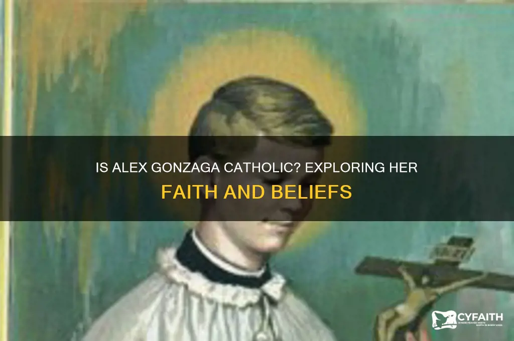 is alex gonzaga catholic
