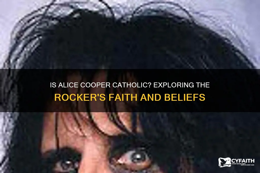 is alice cooper catholic