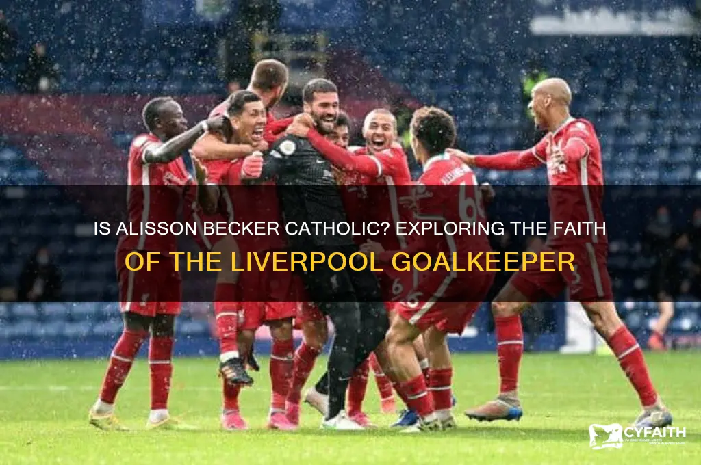 is alisson becker catholic