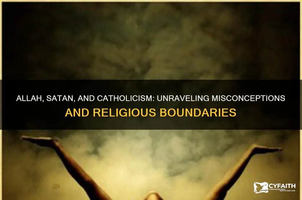 is allah satan catholic