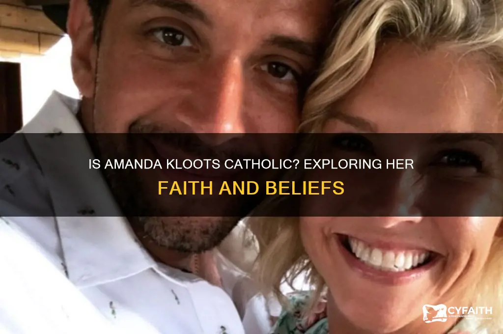 is amanda kloots catholic