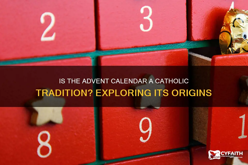 is an advent calendar catholic