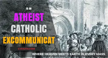 Can Atheist Catholics Face Excommunication? Exploring Church Doctrine and Beliefs
