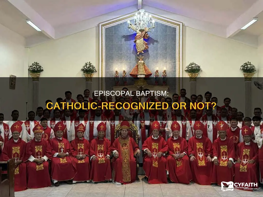 is an episcopal baptism considered catholic