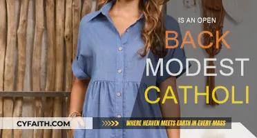 The Open-Back Dress: A Modest Catholic's Dilemma