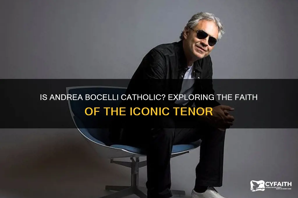 is andrea bocelli catholic