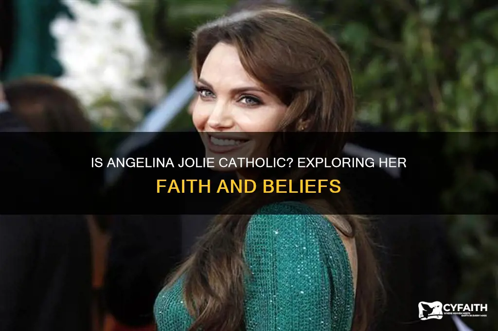 is angelina jolie catholic