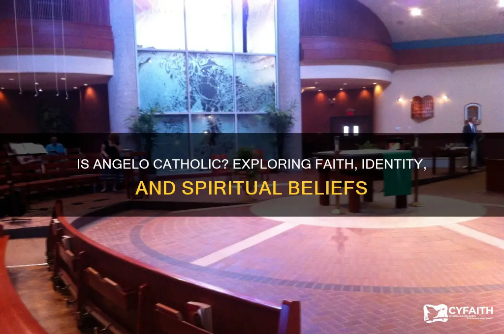is angelo catholic