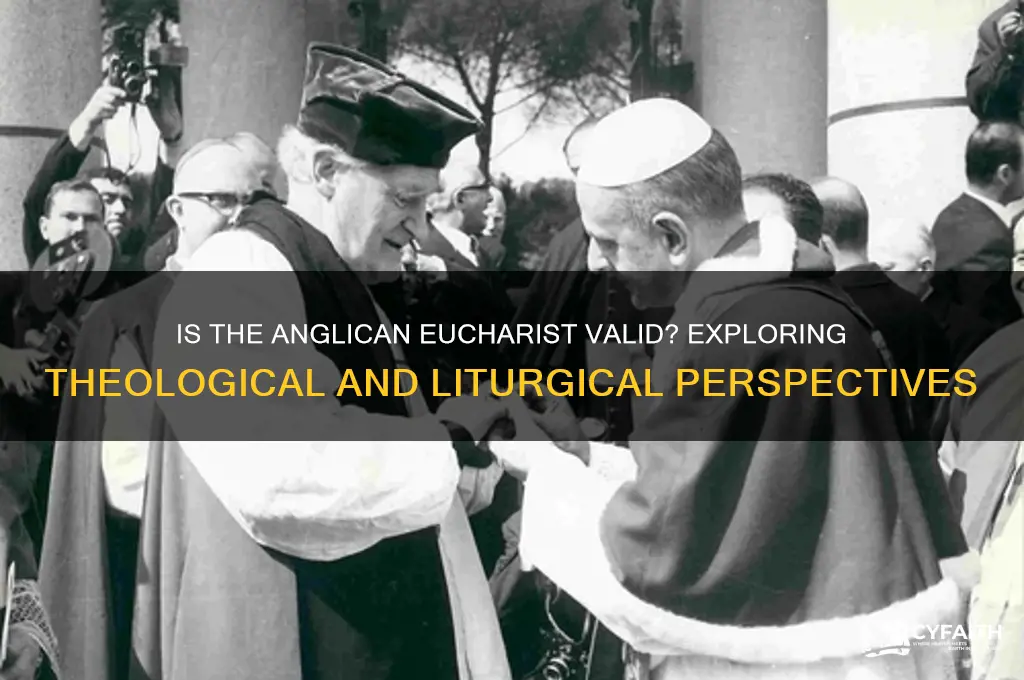 is anglican eucharist valid