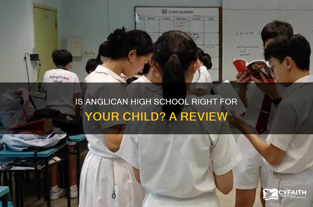 is anglican high school a good school