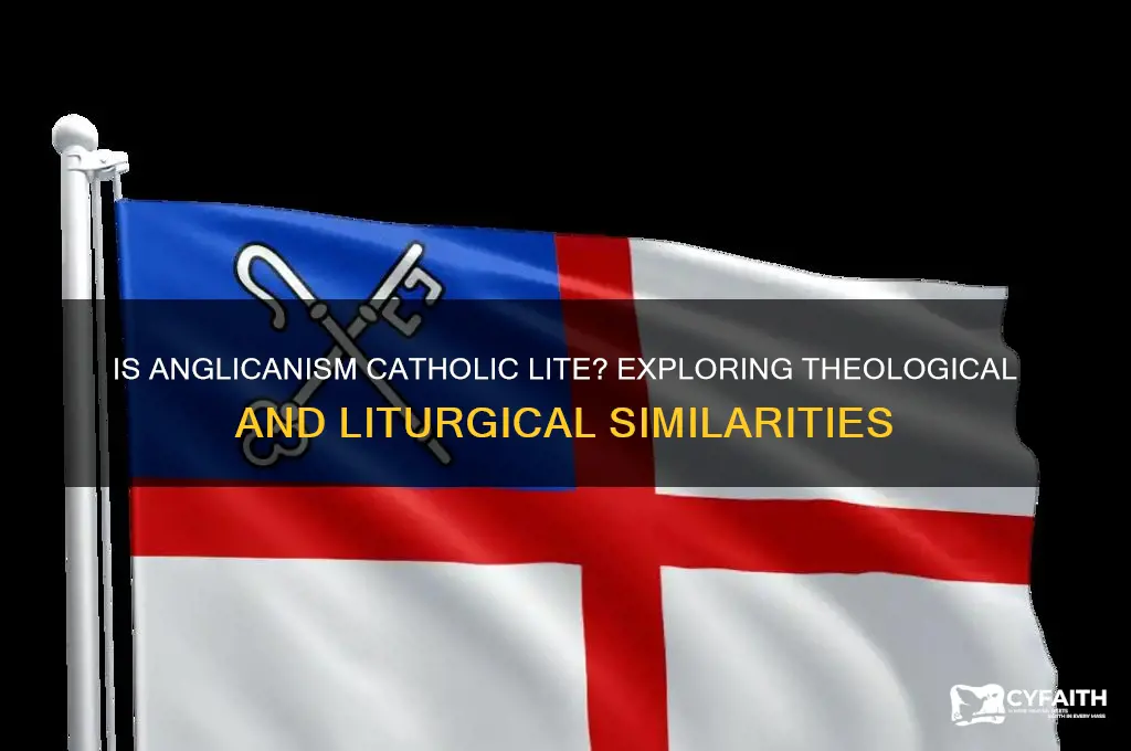 is anglicanism catholic lite