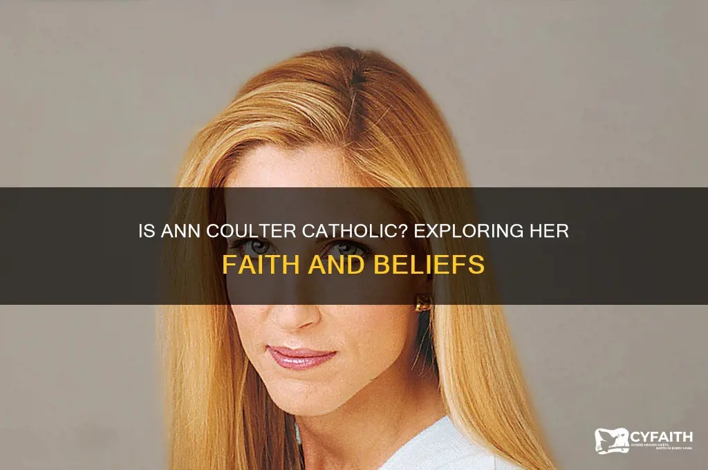 is ann coulter catholic