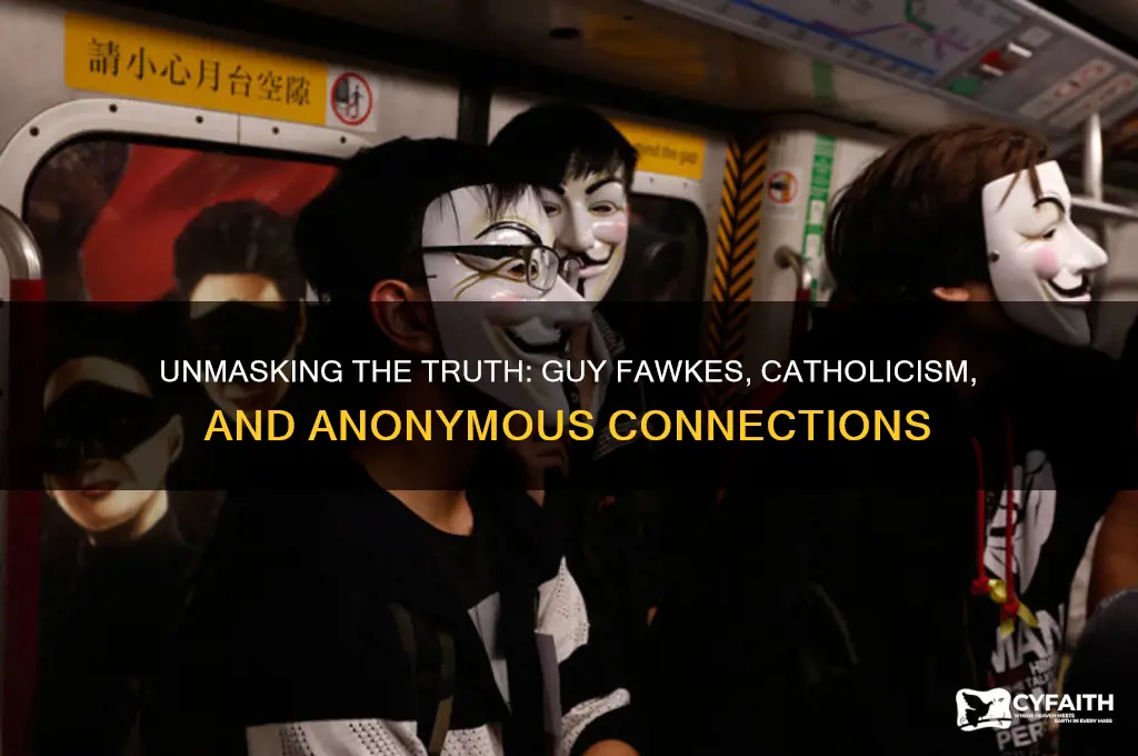is anonymous catholic guy fawkes