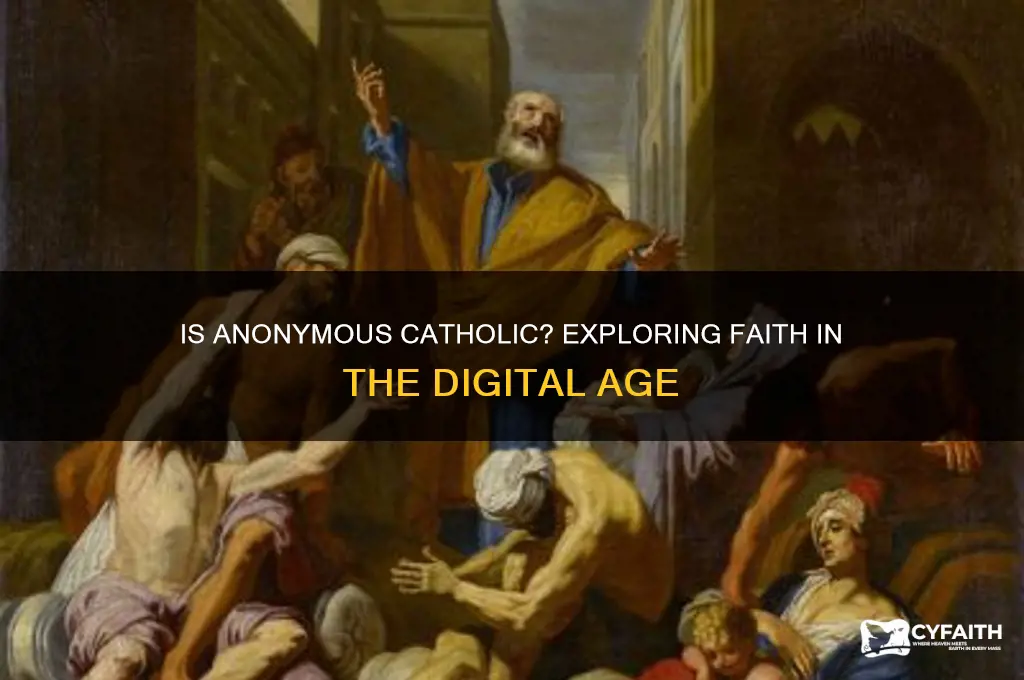 is anonymous catholic