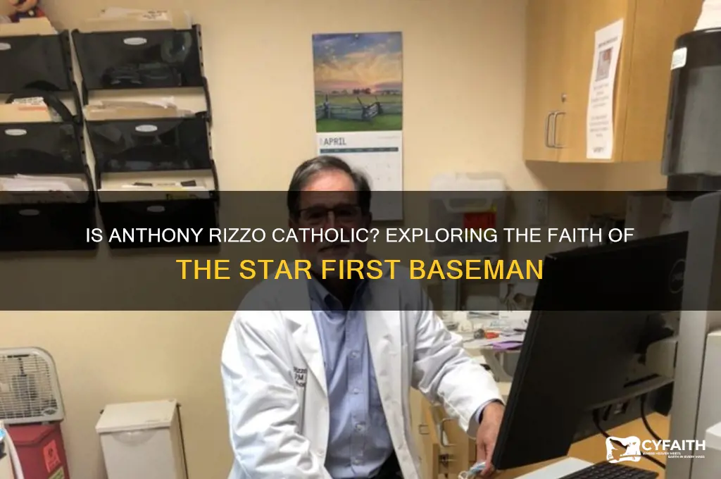 is anthony rizzo catholic