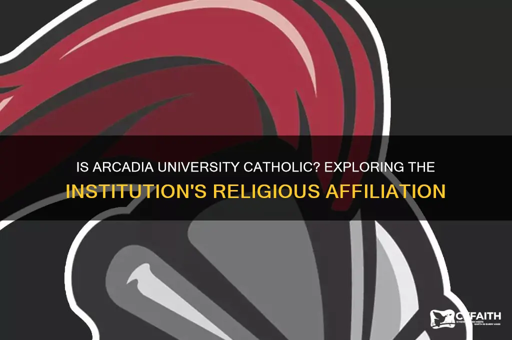 is arcadia university catholic
