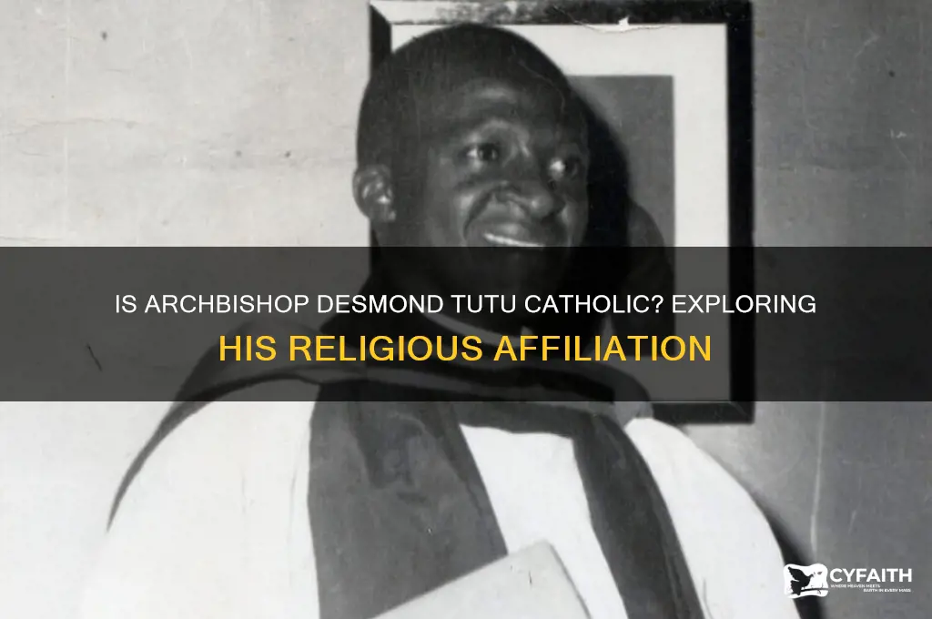 is archbishop desmond tutu catholic