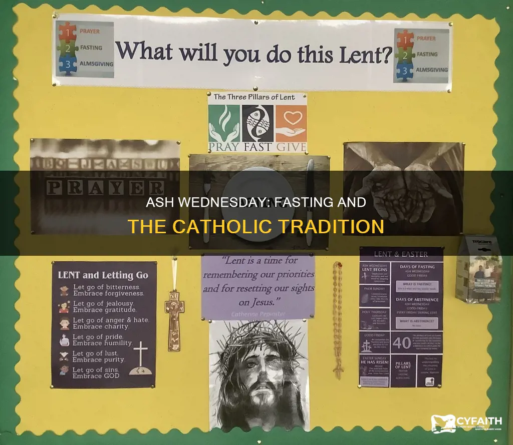 is ash wednesday a day of fasting catholic