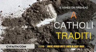 Ashes on Forehead: Catholic Tradition Explained