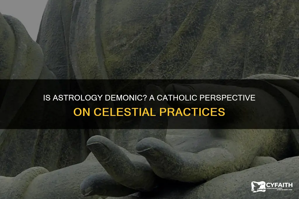 is astrology demonic catholic