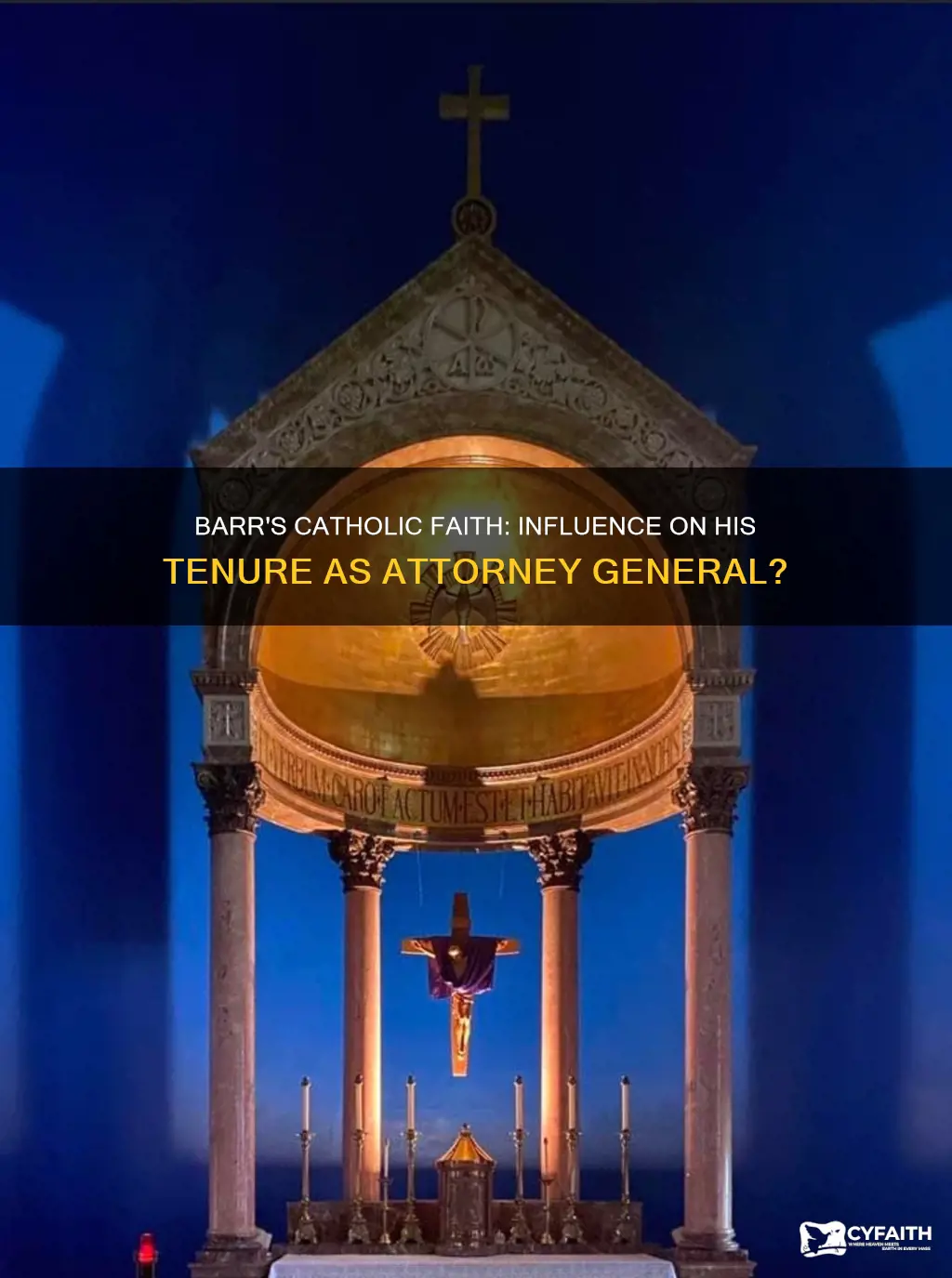 is attorney general barr a catholic