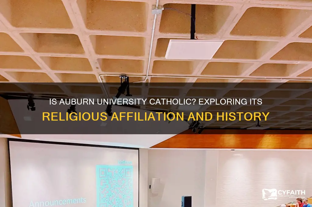 is auburn a catholic university