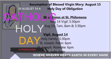 August 14: A Holy Day for Catholics?