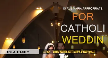 Ave Maria: Catholic Wedding Song Choice