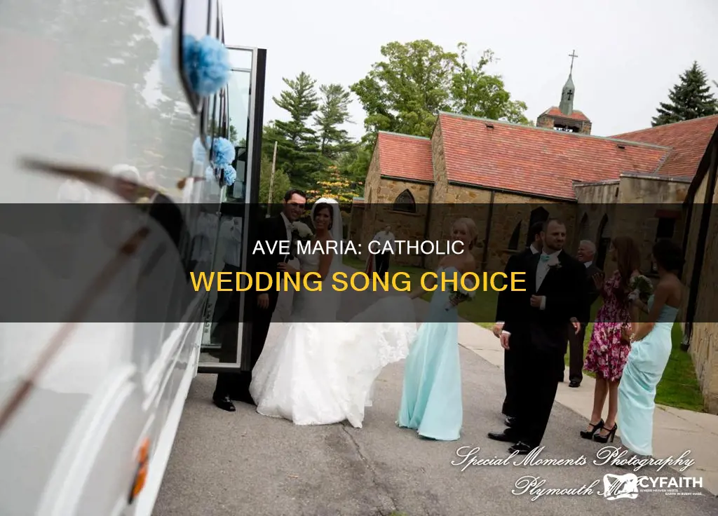 is ave maria appropriate for catholic weddings