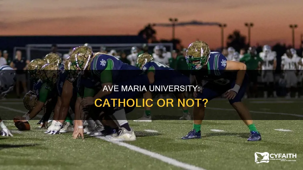 is ave maria university really catholic