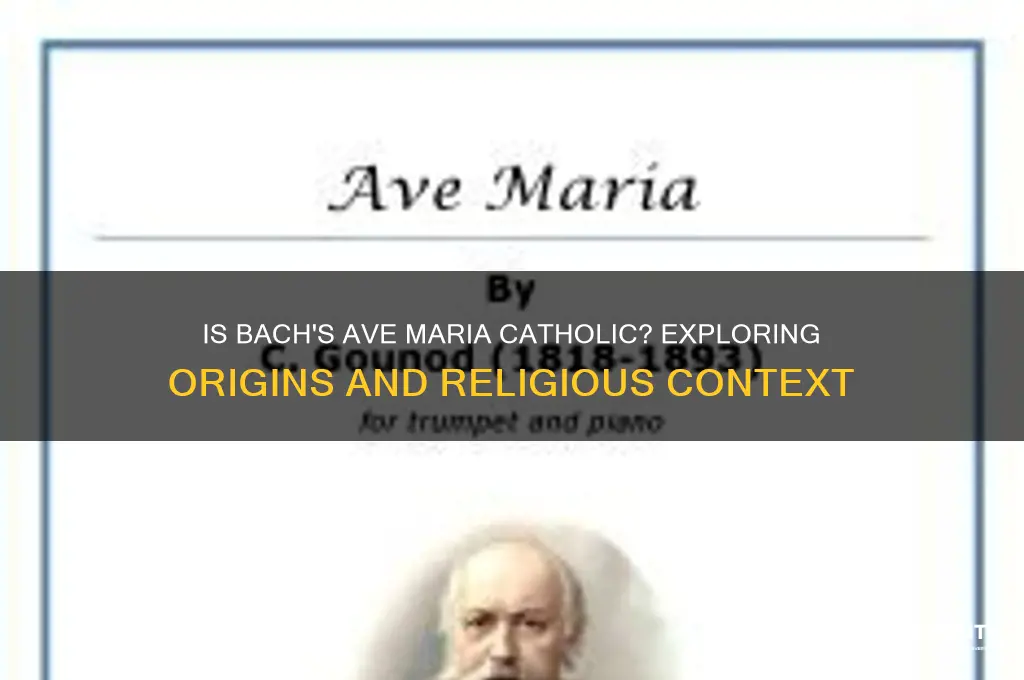 is bach ave maria catholic