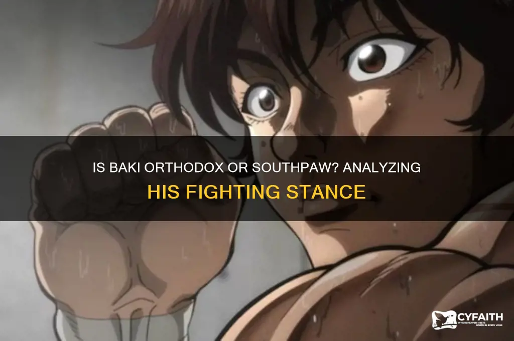 is baki orthodox or southpaw