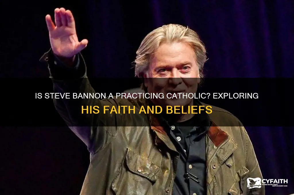 is bannon a practicing catholic