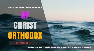 Is UCC Baptism Orthodox? Exploring United Church of Christ Practices