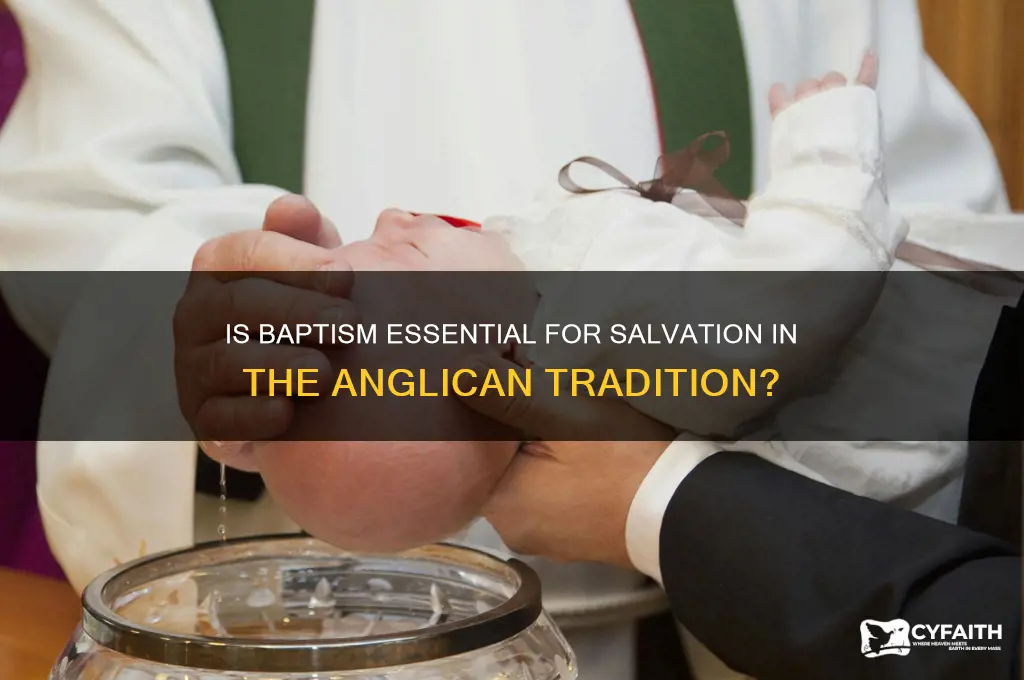 is baptism necessary for salvation anglican