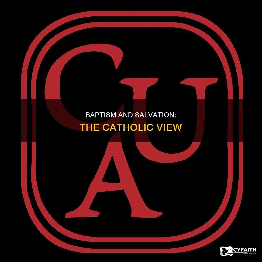 is baptism the only way to salvation catholic