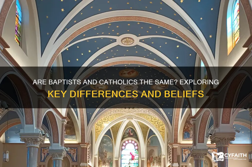 is baptist catholic