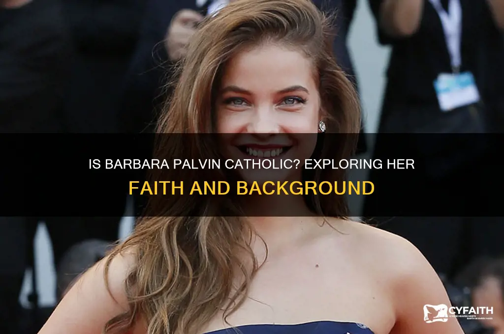 is barbara palvin catholic
