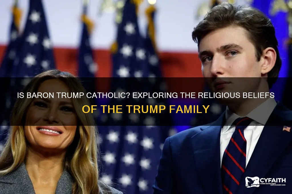 is baron trump catholic