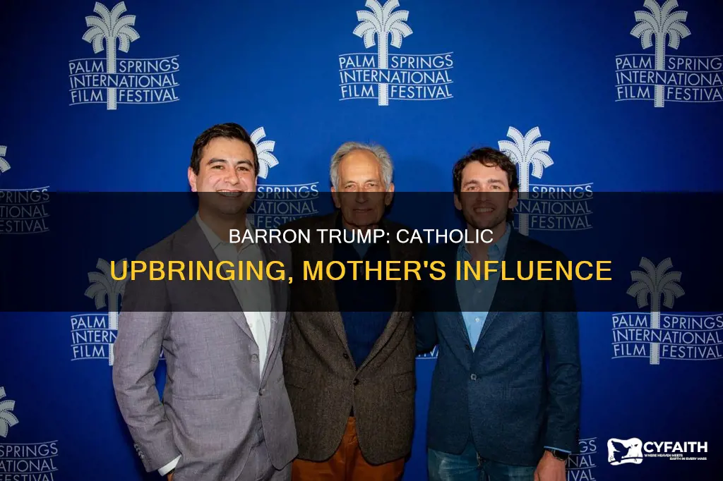 is barron trump catholic like his mother
