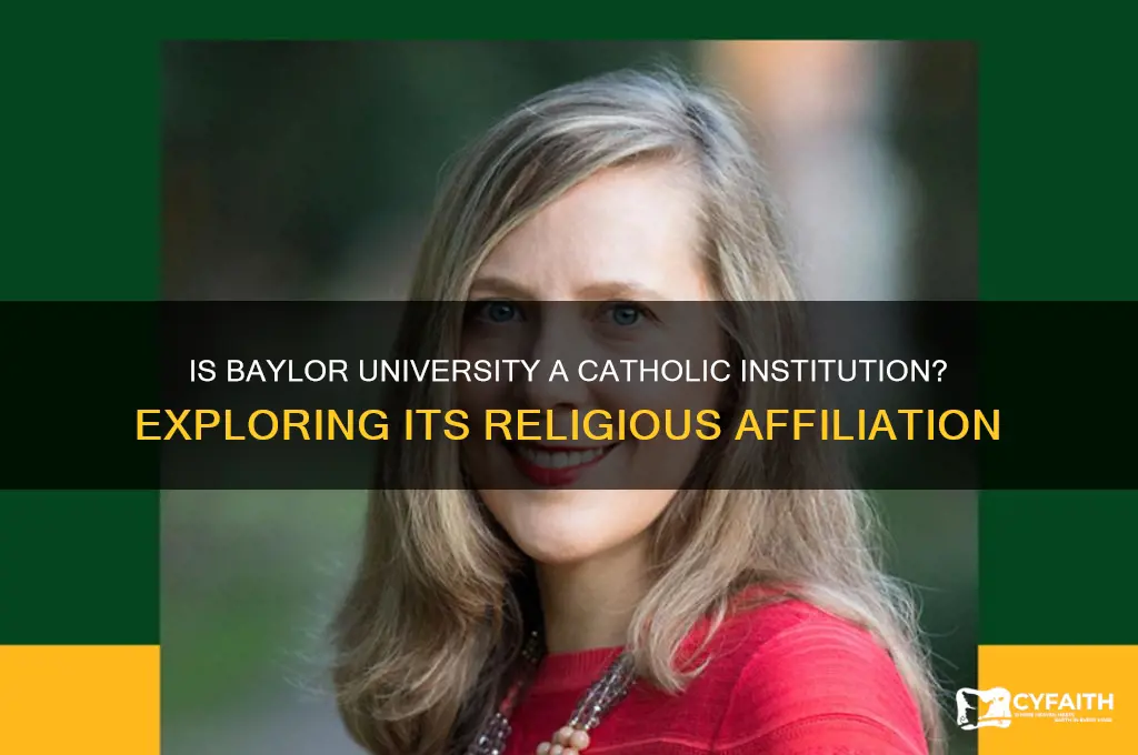 is baylor a catholic college