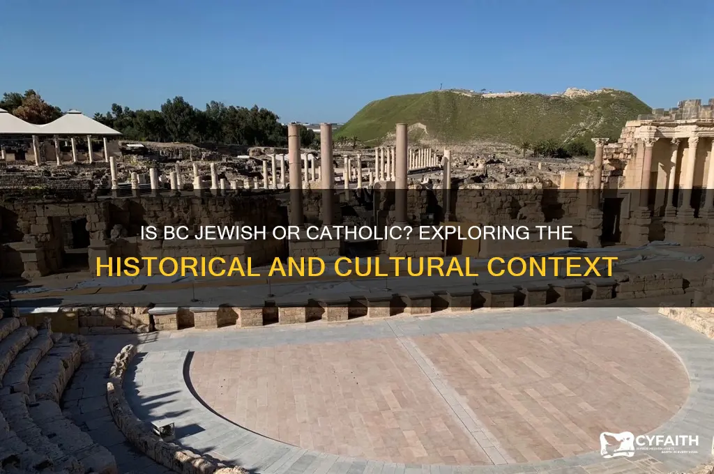 is bc jewish or catholic