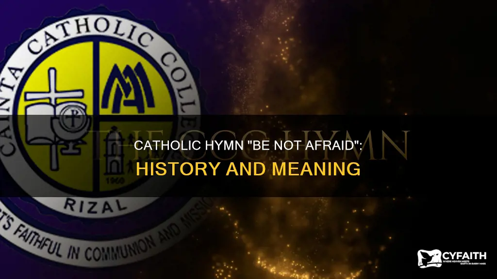 is be not afraid a catholic hymn