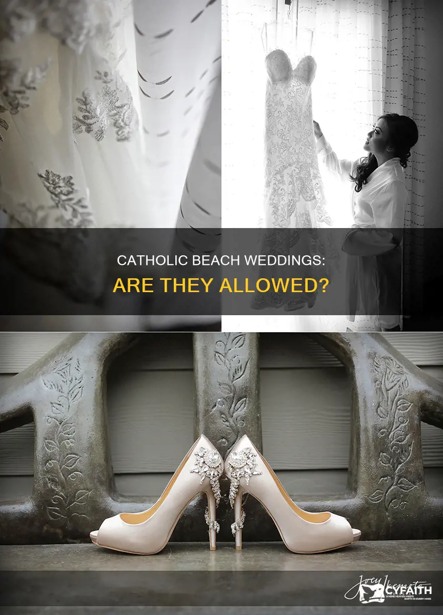 is beach wedding allowed in catholic