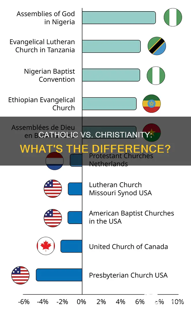 is being catholic and christianity the same thing
