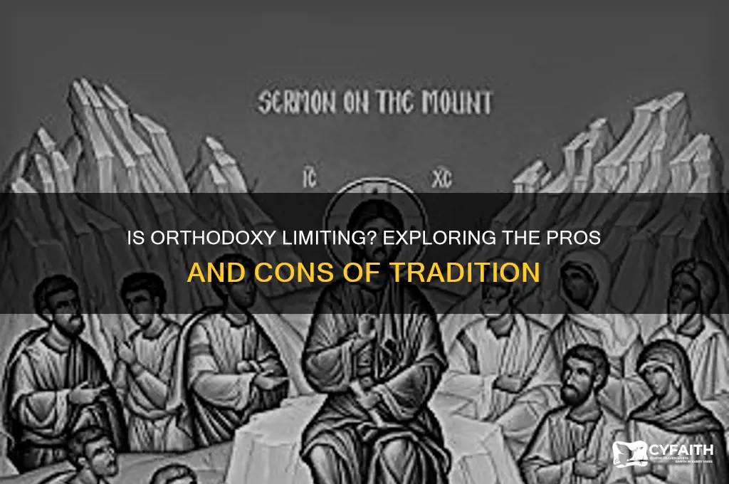 is being orthodox negative