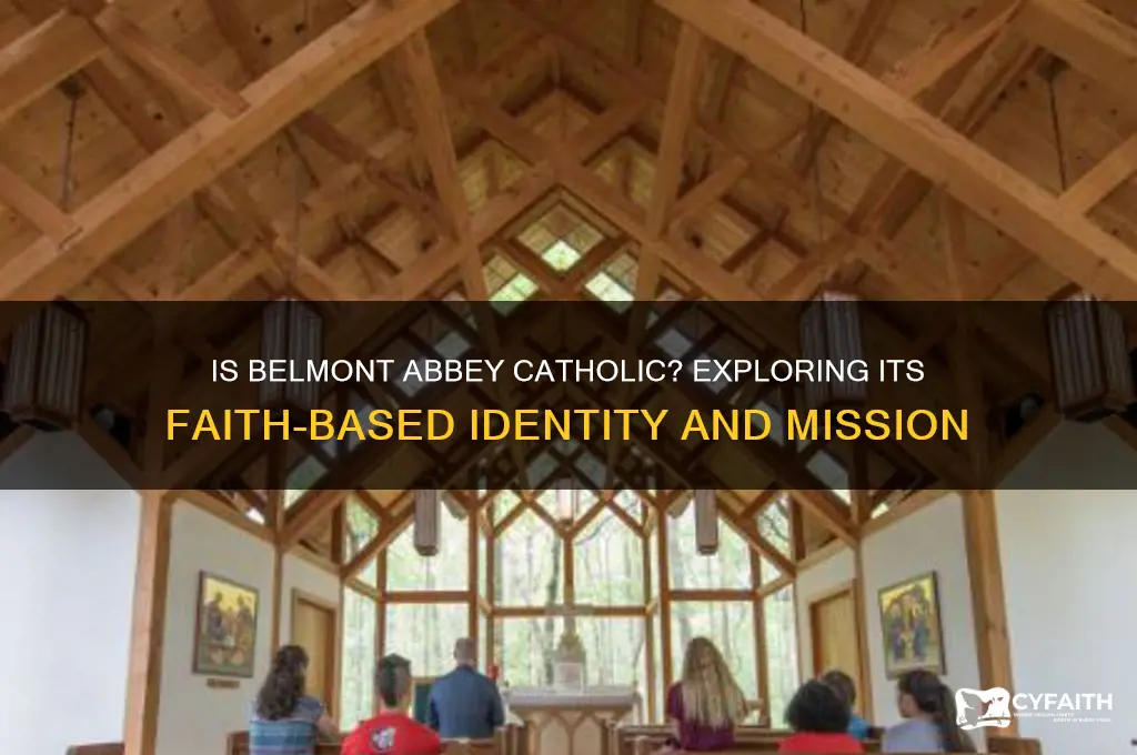is belmont abbey catholic